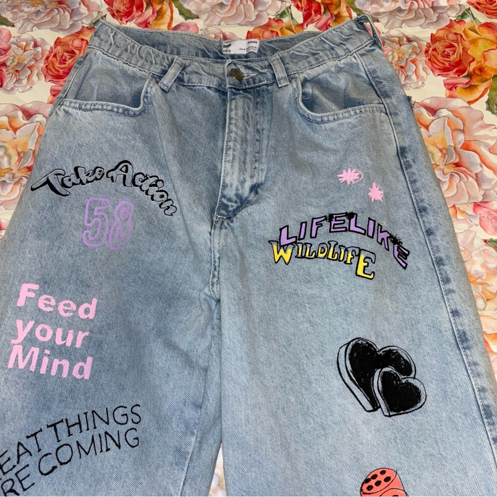 Bershka Denim Jogger